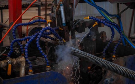 Automatic fin-tube welding machine